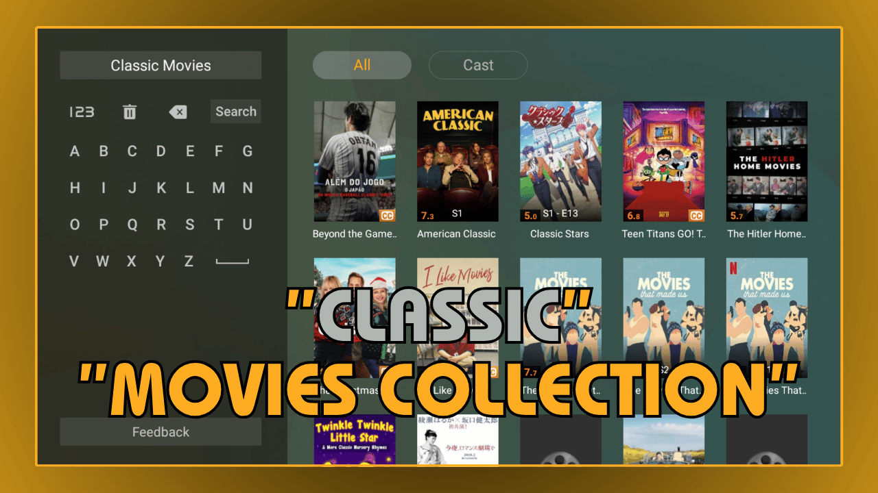 Classic Movies Collection