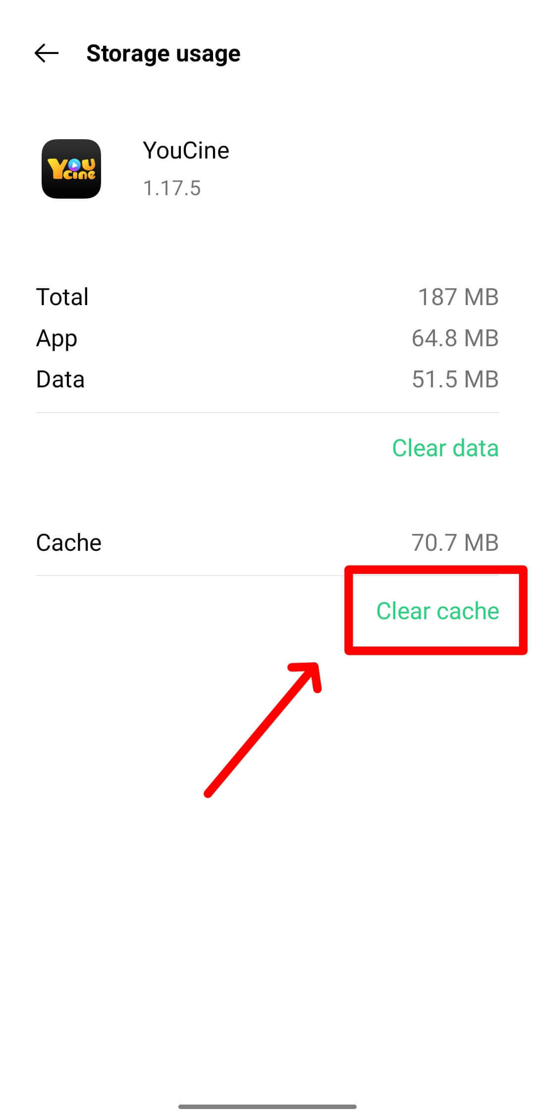 Clear App Cache Monthly