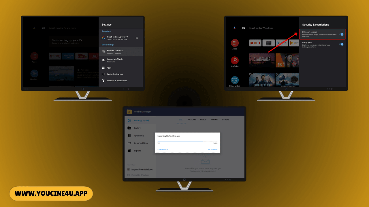 Install YouCine On Smart TV (1)