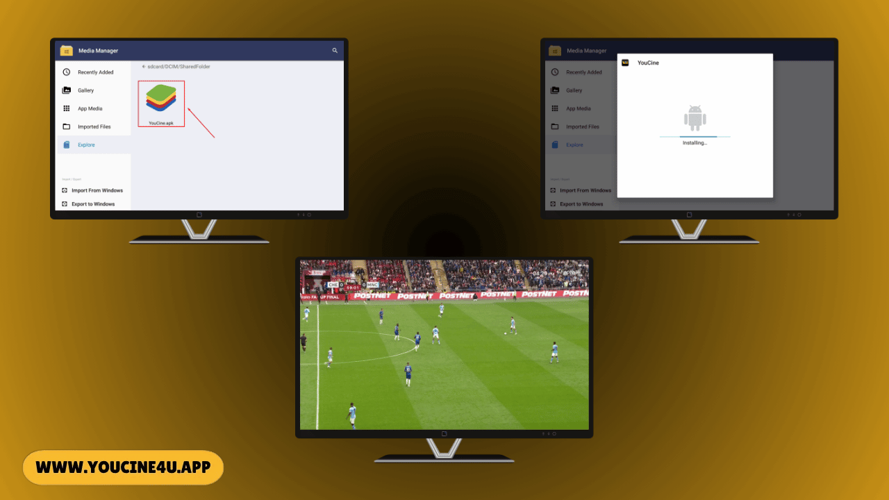 Install YouCine On Smart TV (2)