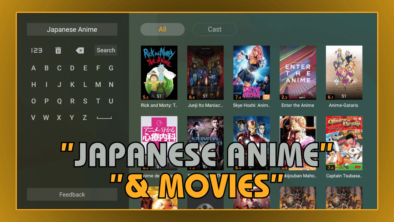 Japanese Anime & Movies