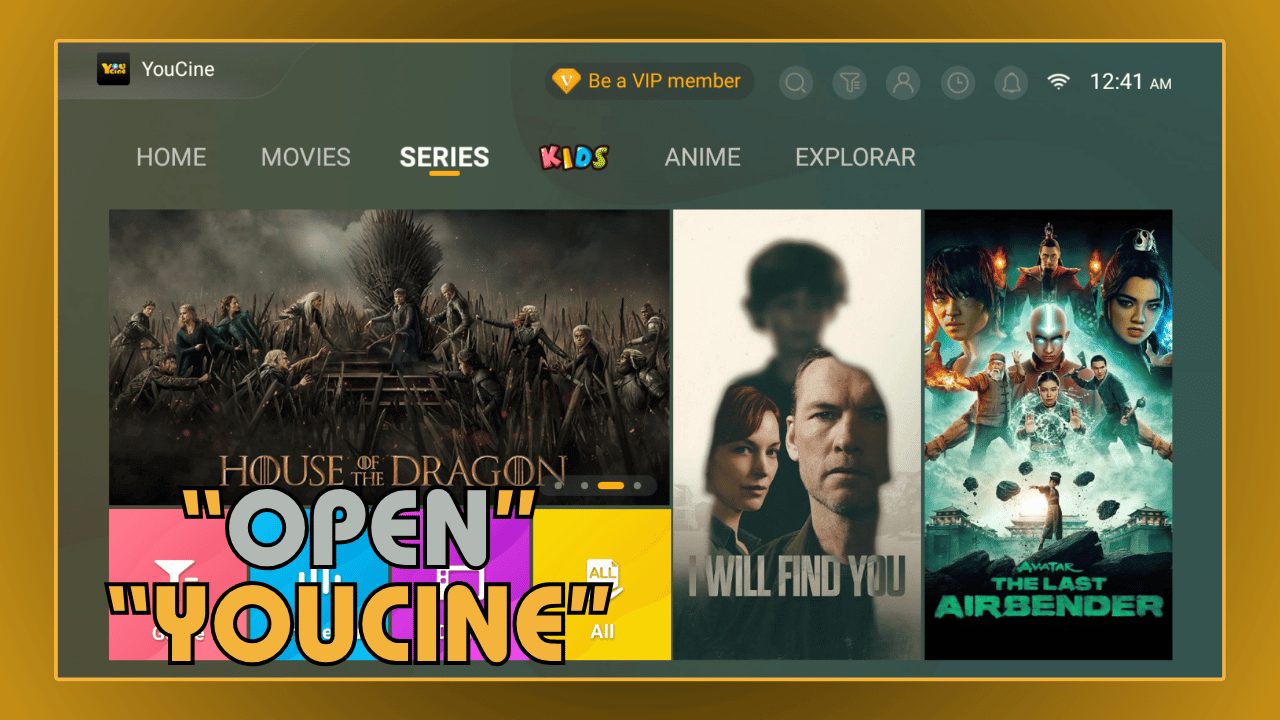 Open YouCine