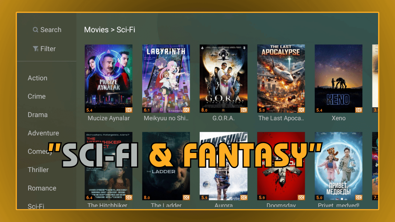 Sci-Fi And Fantasy