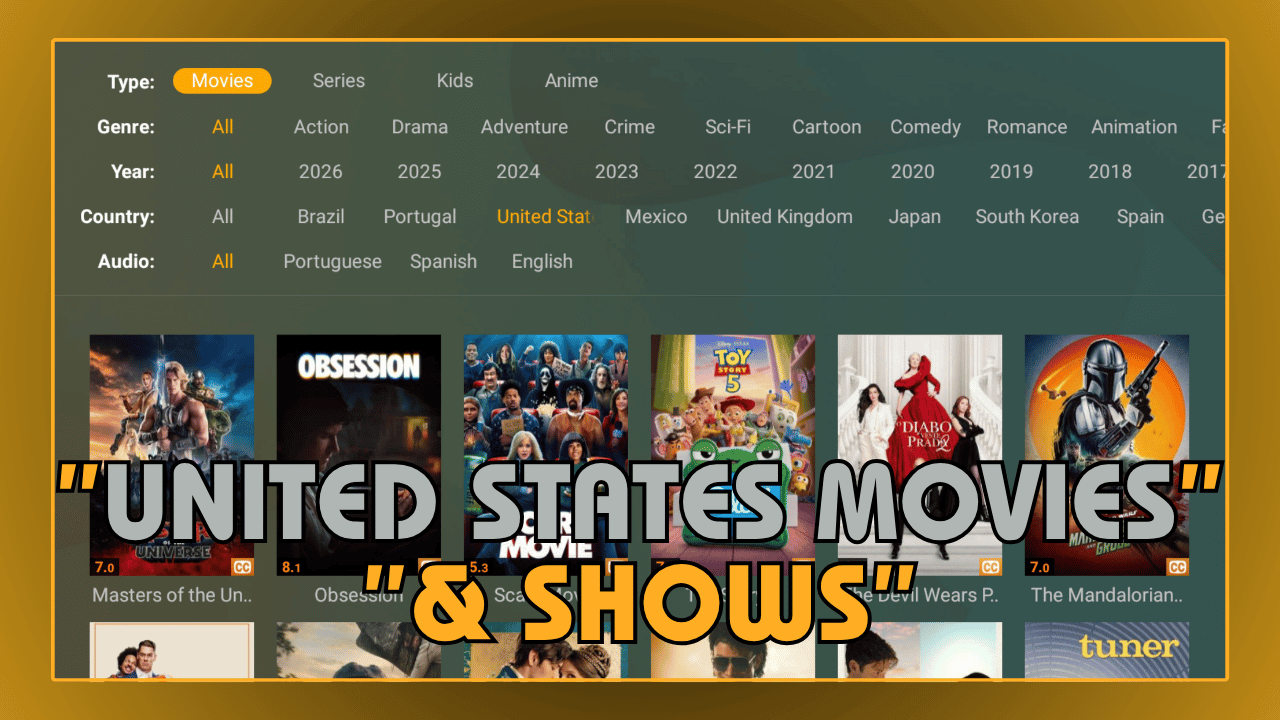 United States Movies & Shows