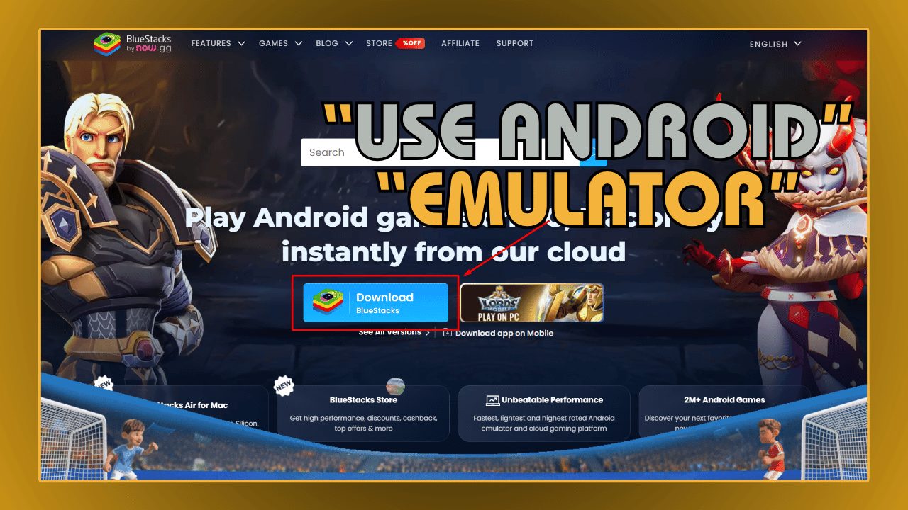 Use Android Emulator